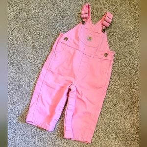 Carhartt Girl's Loose Fit Canvas Bib Overall